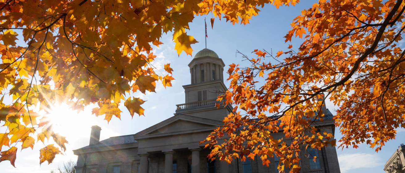 A historic university campus building framed by autumn leaves — representing the institutional partners Leapath works with.